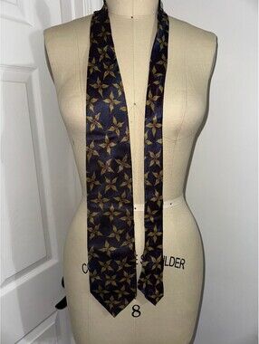 VTG JZ Richards 80s-90s Men's Silk Tie Multicolor Floral